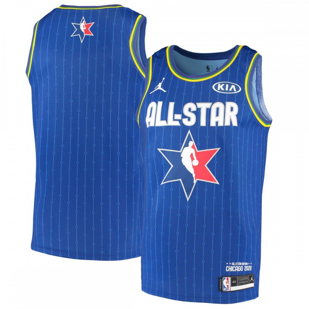 NBA 2020 All-Star Game Swingman Blank Jersey - Blue-Pro Kit Vault | Brand New 26/27 Sports Jerseys